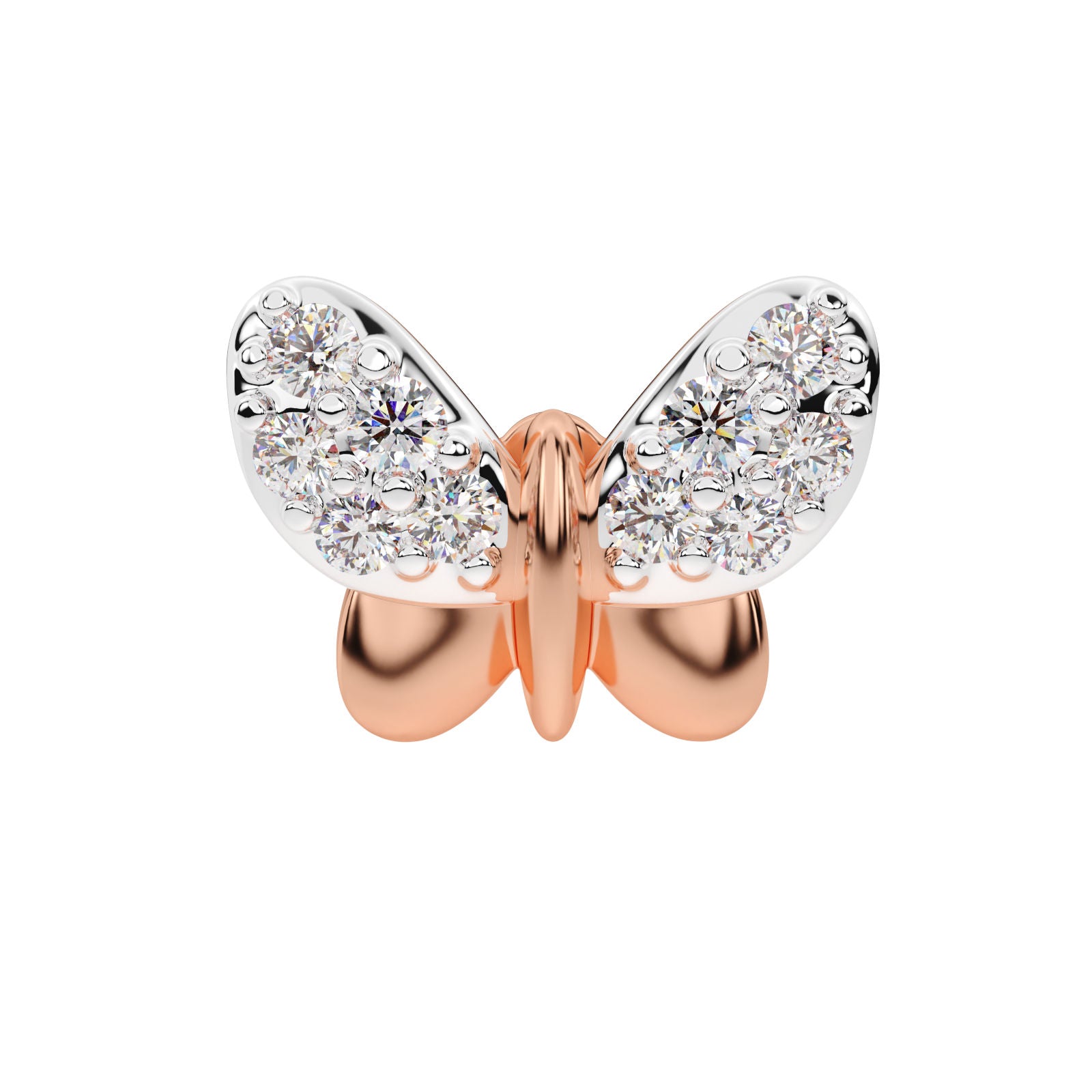 Eterna Butterfly Diamond Nosepin