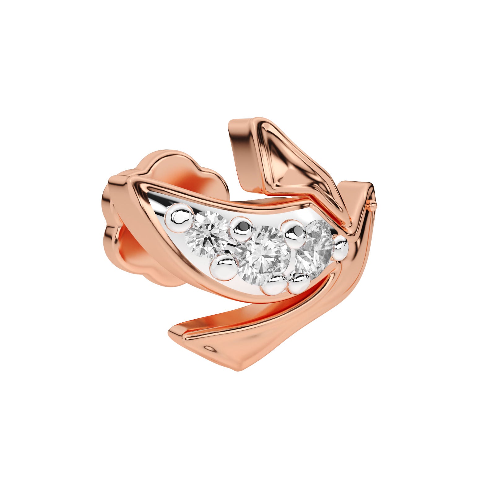 Celeste Dove Diamond Nosepin