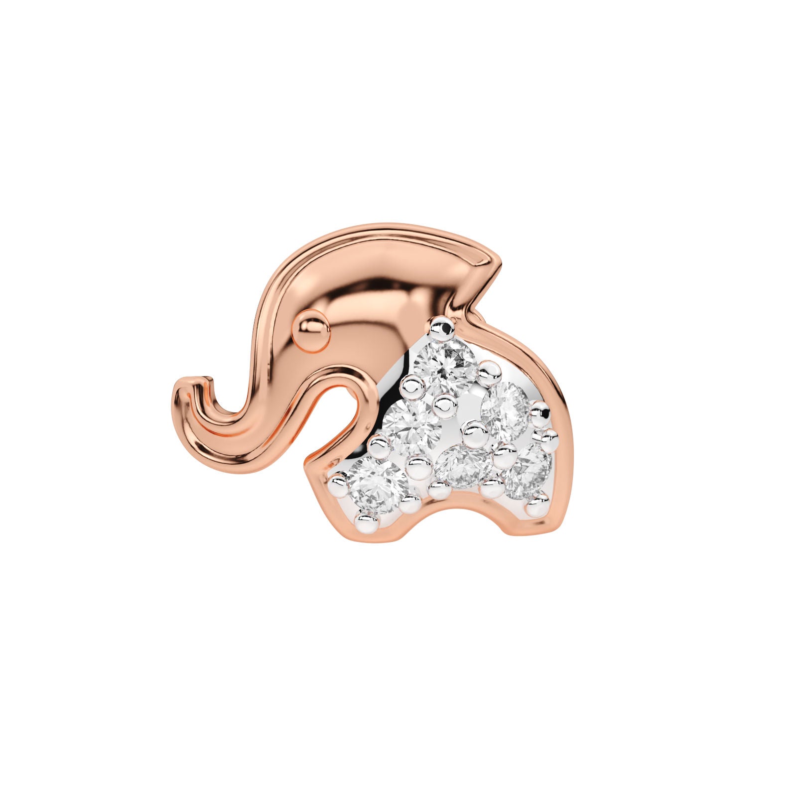 Elephant Diamond Nosepin