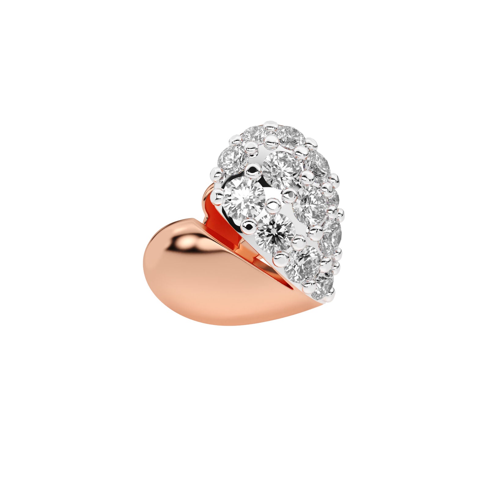 Radiant Heart Diamond Pendant