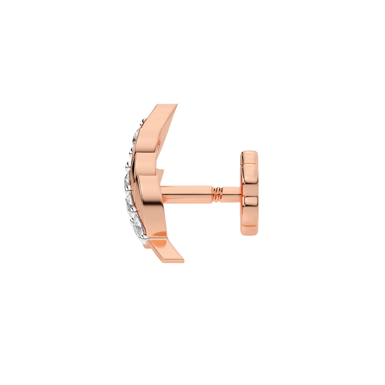 Leaf Whisper Diamond Pendant