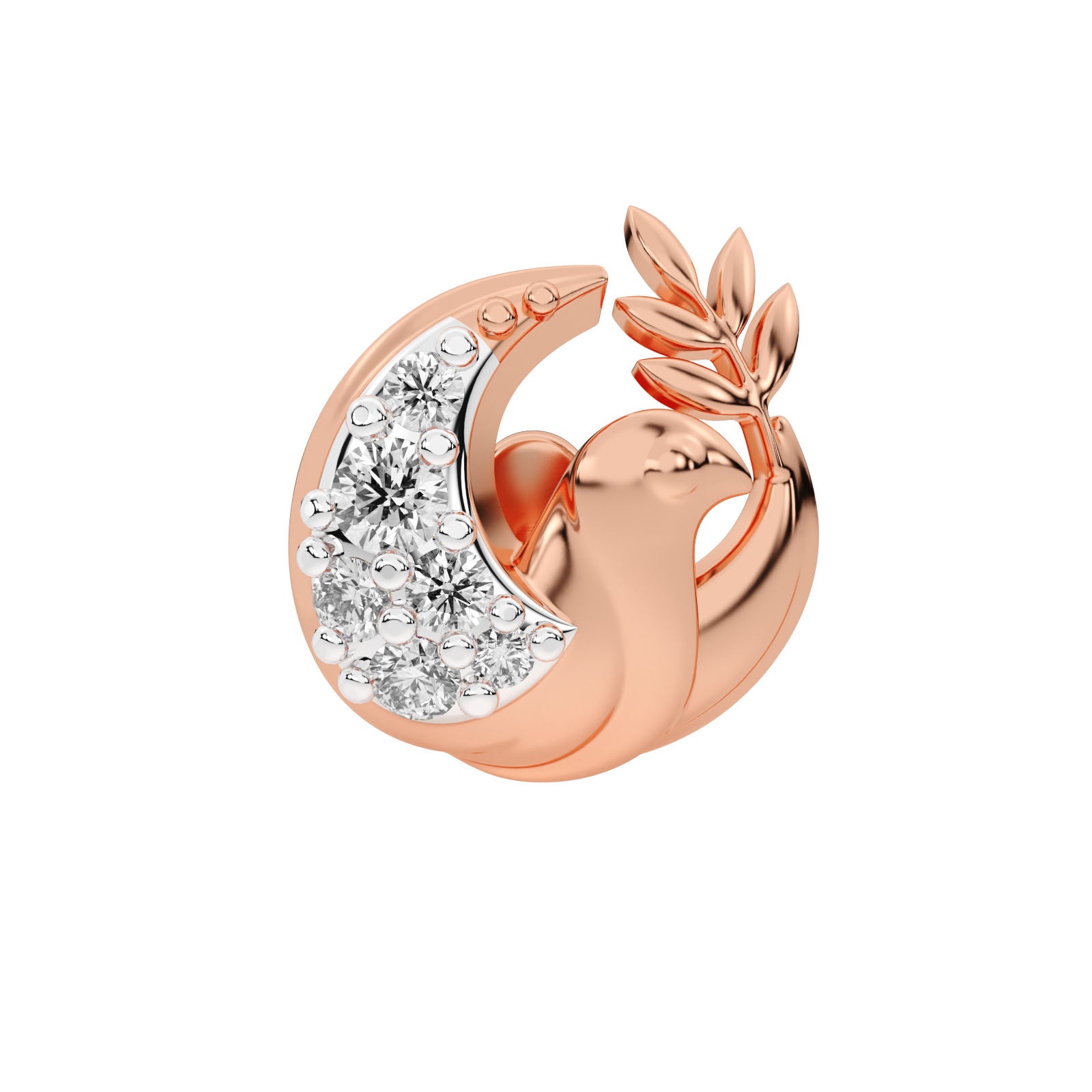 Peace Dove Diamond Bangle