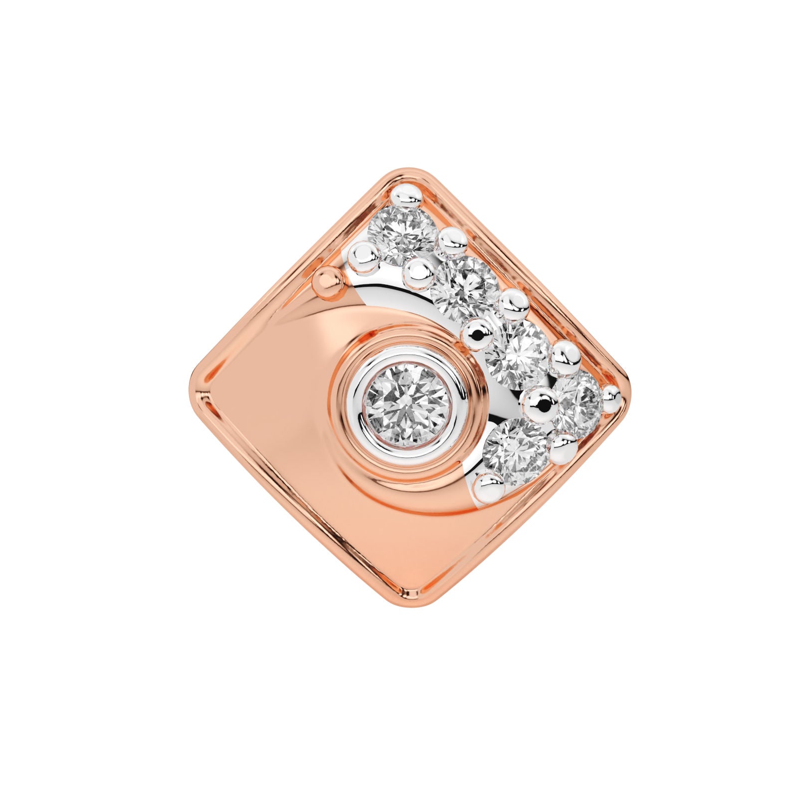 Celeste Square Diamond Ring