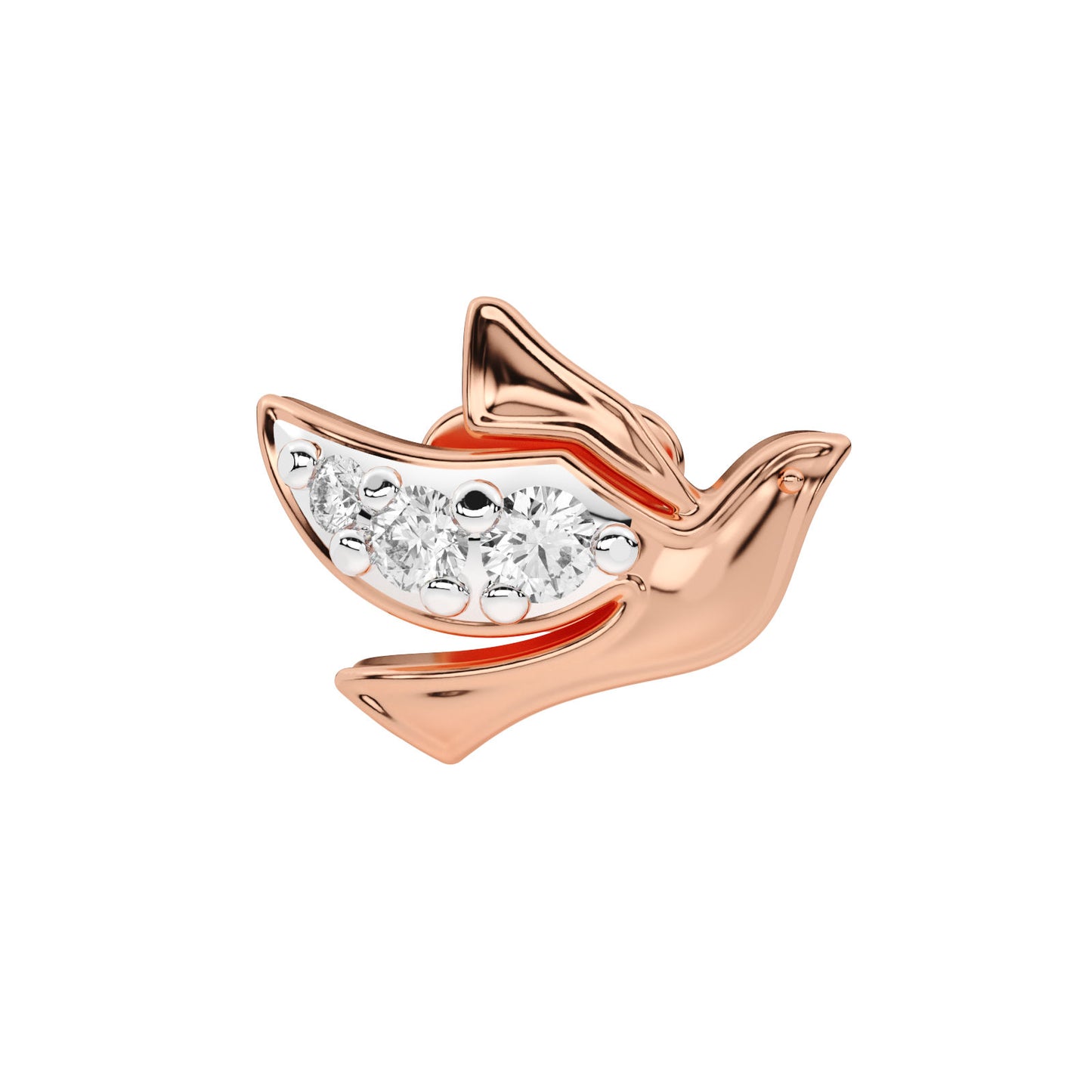 Celeste Dove Diamond Nosepin