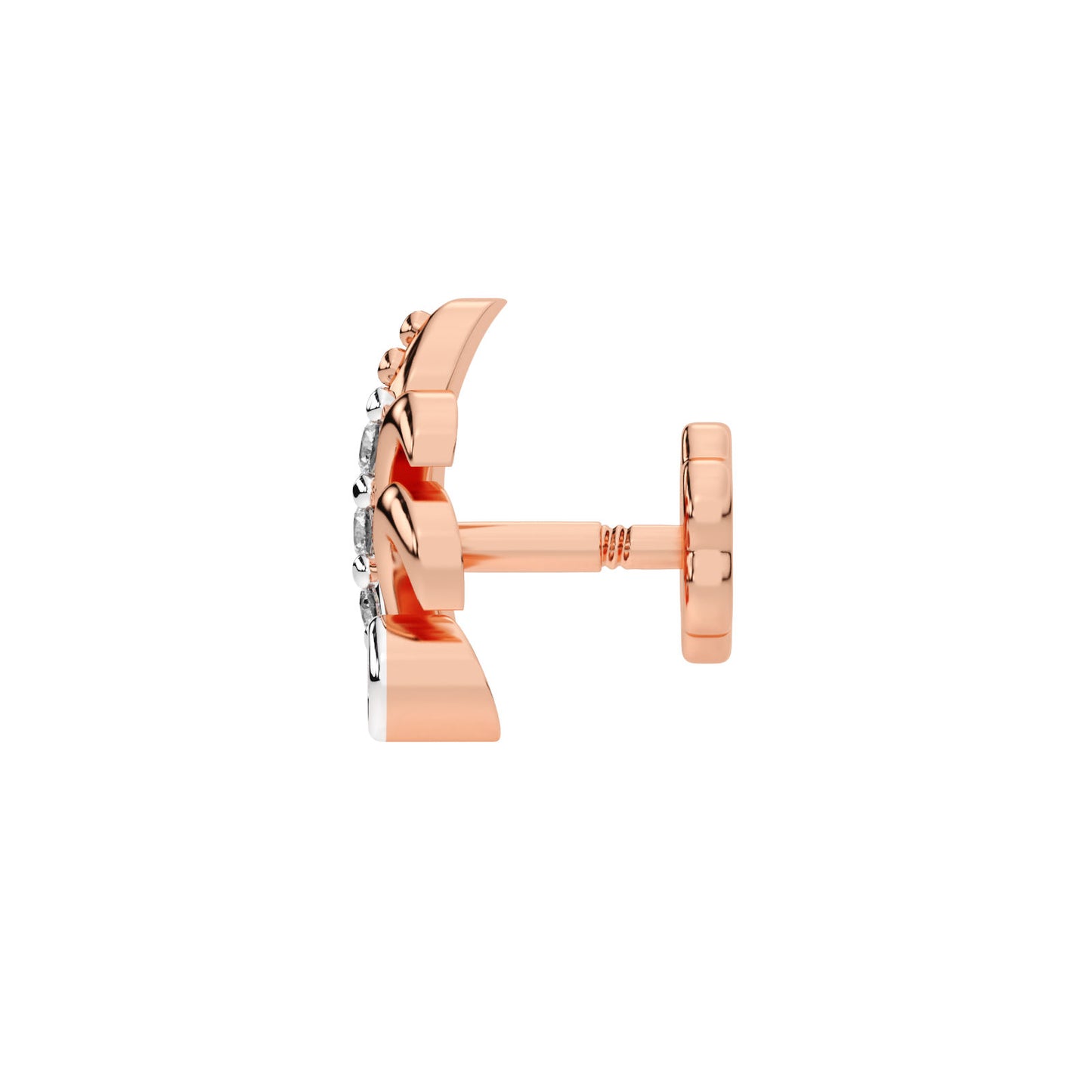 Aurora Flame Diamond Stud