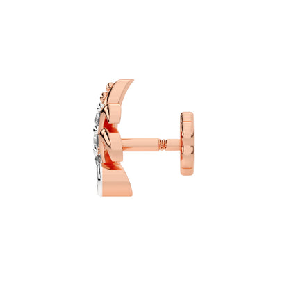 Aurora Flame Diamond Stud