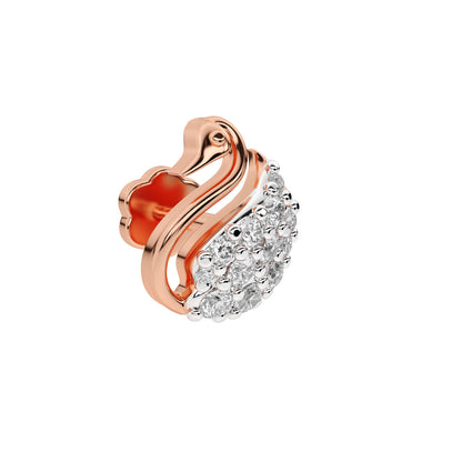 Regal Swan Diamond Bangle