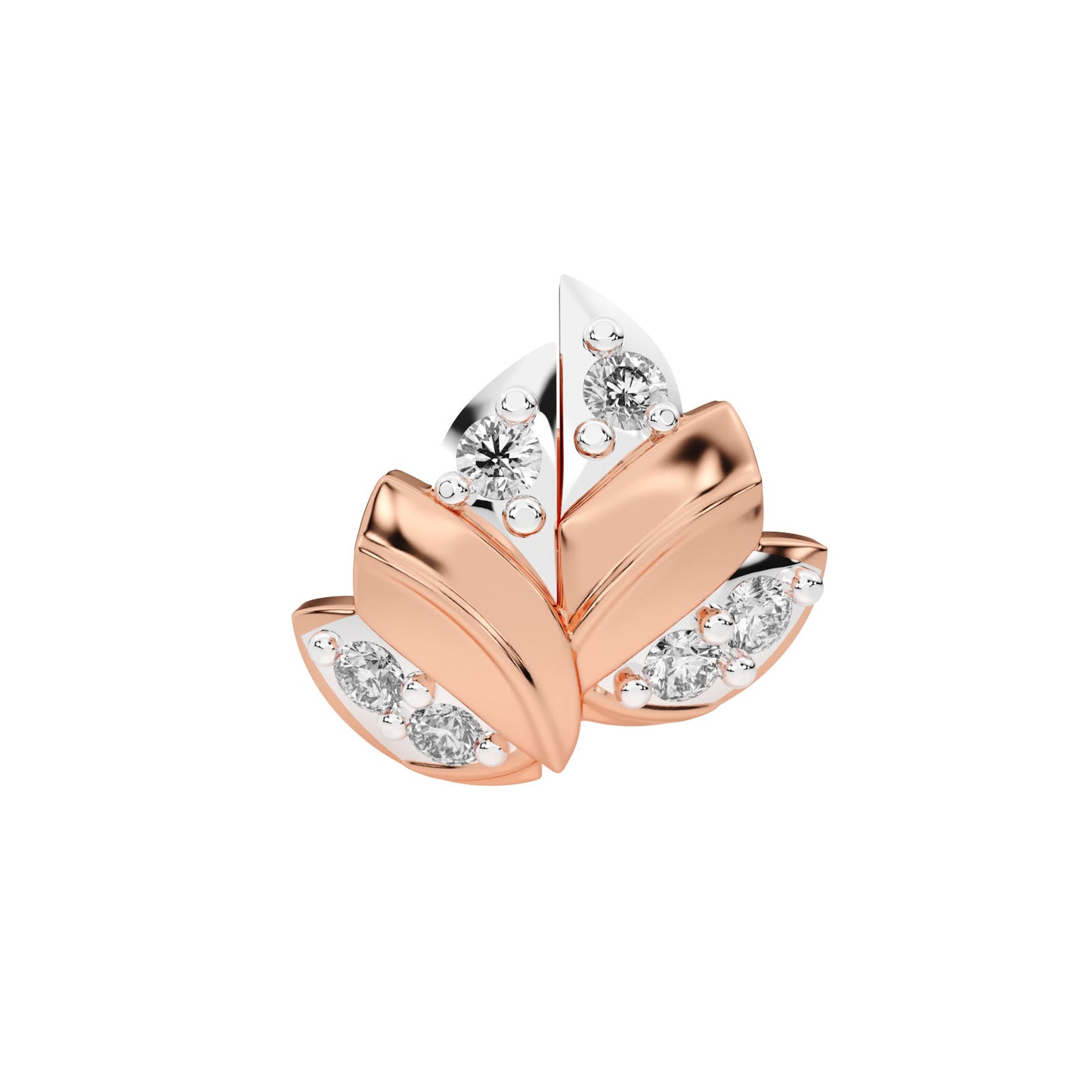 Leaf Harmony Diamond Ring