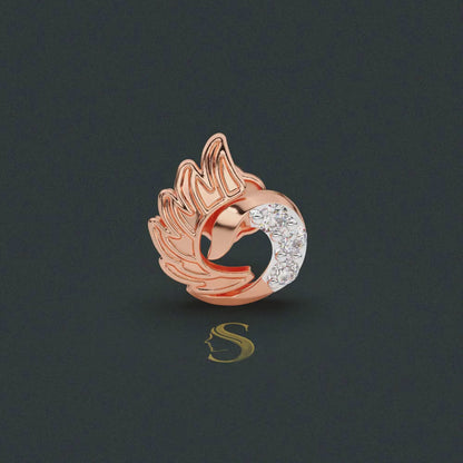 Phoenix Wing Diamond Bangle