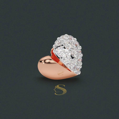 Radiant Heart Diamond Pendant