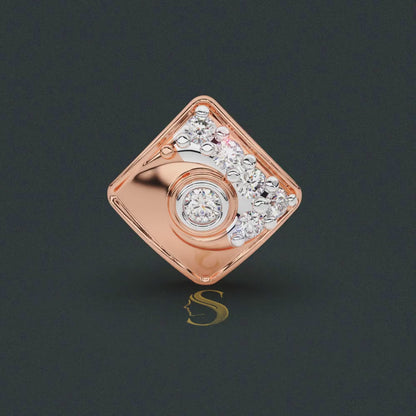 Celeste Square Diamond Ring