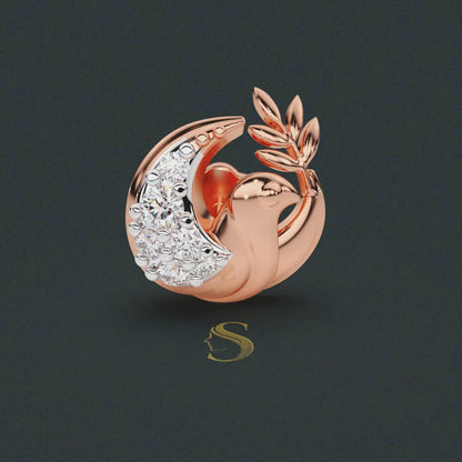 Peace Dove Diamond Bangle